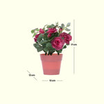 Load image into Gallery viewer, Mini Garden Set - Home Decor | Artificial Garden | Red Artificial Roses | Artificial Roses | Red Roses