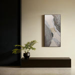 Load image into Gallery viewer, Abstract Harmony – Black Metal Frame Art Abstract Art| Home Decor| Wall Decor| Landscape Painting
