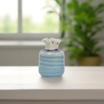 Load image into Gallery viewer, Mini Ombre Ceramic Vase - White and Blue Ceramic flower vase | decorative vases | small vases for flowers | Ceramic near me | decorative vases for living room | Ceramic home decor items