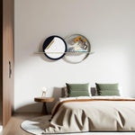 Load image into Gallery viewer, Twilight Circles – Metal Wall Art with Light Home Decor| Wall Decor| Wall Hanging