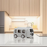 Load image into Gallery viewer, School Bus Water Bottle(Grey) water bottle | Water bottle for kids | Cute water bottles for kids