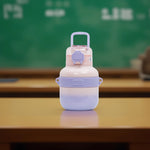 Load image into Gallery viewer, Compact Water Bottle(Purple) water bottle | Water bottle for kids | Cute water bottles for kids