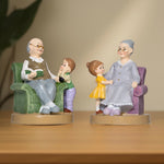 Load image into Gallery viewer, Storytime with Grandparents - Home Decor | Grandparents statue | Nostalgic Gift