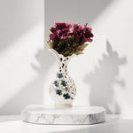 Load image into Gallery viewer, Pearlescent Dreams Vase Pastel Floral | Flower Vase | Ceramic Vases | Home Decor Gifts | Living Room Decor | Flower Vase for Table