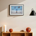 Load image into Gallery viewer, Stephen Curry Framed Memorabilia - Home Decor| Wall Decor| Wall Hanging | Steph Curry | Basketball Frame