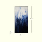 Load image into Gallery viewer, Abstract Blue Swirl Painting Wall Art|Decorative Art|Home Decor|Wall Decor| Abstract Art| Swirl painting