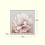 Load image into Gallery viewer, Elegant Floral - Art Decor | Wall Hanging | Feather Art| Home Decor| Wall Decor