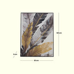 Load image into Gallery viewer, Elegant Feather - Art Decor | Wall Hanging | Feather Art| Home Decor| Wall Decor