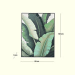 Load image into Gallery viewer, Lush Greens – Tropical Leaf Art Art Decor | Wall Hanging| Flower Art | Floral Art| Home Decor| Wall Decor