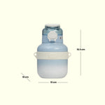Load image into Gallery viewer, Compact Water Bottle(Blue) - water bottle | Water bottle for kids | Cute water bottles for kids
