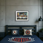 Load image into Gallery viewer, "Basketball's Last Supper Home Decor| Wall Decor| Wall Hanging | Baketball Frame"