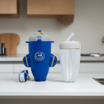 Load image into Gallery viewer, Cute Submarine Toy Bottle(Blue) water bottle | Water bottle for kids | Cute water bottles for kids