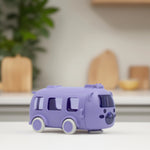 Load image into Gallery viewer, School Bus Water Bottle(Purple) water bottle | Water bottle for kids | Cute water bottles for kids