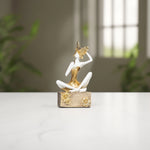 Load image into Gallery viewer, Golden Grace - White Statue | Home Decor | Luxury Home Decor