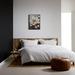 Load image into Gallery viewer, White Petal Bliss – Floral Wall Art Decor | Wall Hanging| Flower Art | Floral Art| Home Decor| Wall Decor