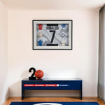 Load image into Gallery viewer, Ronaldo No. 7 – Soccer Legacy Frame Home Decor| Wall Decor| Wall Hanging | Ronaldo Frame | Football Frame