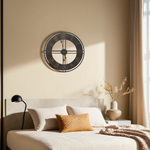 Load image into Gallery viewer, Rustic Industrial - Wall Clock | Vintage Clock | Hanging Clock | Decorative Clock |Home Decor | Wall Decor | Vintage Deco