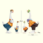 Load image into Gallery viewer, Goose Gang(Orange) Decorative Set |Home Decor | Animal Home Decor