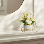 Load image into Gallery viewer, Blooming Bicycle(Yellow) - Ceramic Planter| Home Decor | Table Top Plants