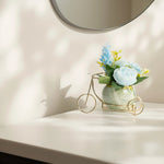 Load image into Gallery viewer, Bike Basket - Ceramic Planter| Home Decor | Table Top Plants