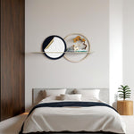 Load image into Gallery viewer, Twilight Circles – Metal Wall Art with Light Home Decor| Wall Decor| Wall Hanging