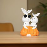 Load image into Gallery viewer, Pumpkin Bunnies - Ceramic Home Decor | Pumpkin Bunnies | Home Decor