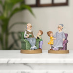 Load image into Gallery viewer, Storytime with Grandparents - Home Decor | Grandparents statue | Nostalgic Gift