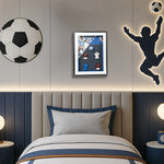 Load image into Gallery viewer, Match Day Frame Home Decor| Wall Decor| Wall Hanging |Football Frame