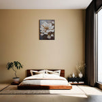 Load image into Gallery viewer, White Petal Bliss – Floral Wall Art Decor | Wall Hanging| Flower Art | Floral Art| Home Decor| Wall Decor