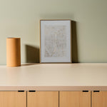 Load image into Gallery viewer, Golden Waves – Abstract Fiber Frame Art Abstract Art| Home Decor| Wall Decor| Wall Hanging | Gold Art