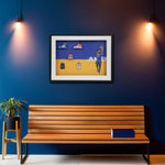Load image into Gallery viewer, Lakers Heroics – LeBron Basketball Frame - Home Decor| Wall Decor| Wall Hanging | Lakers | Basketball Frame
