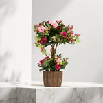 Load image into Gallery viewer, Everlasting Bloom(Red) - Artificial Plant for Living Room | Flower Decor | Side Table Decor | Flowers for Living Room