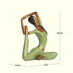 Load image into Gallery viewer, Pigeon Pose - Yoga Lady |Home Decor | Side Table Decor | Table Top Decor