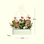Load image into Gallery viewer, Ornate Garden(Pink) - Flowers For Flow Decor | Pinkers Decor | Shelves Decor