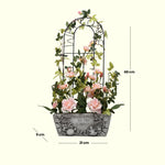 Load image into Gallery viewer, Indoor/Outdoor Rose Trellis - Flowers For Decor | Flowers Decor | Shelves Decor