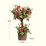 Load image into Gallery viewer, Everlasting Bloom(Pink) - Flowers For Decor | Pink Flowers Decor | Shelves Decor