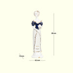Load image into Gallery viewer, Victorian Lady Statue Home Decor | Porcelain Decor| Victorian Decor