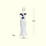 Load image into Gallery viewer, Elegant Lady Figurine Home Decor | Porcelain Decor | Ceramic Lady Decor