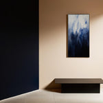 Load image into Gallery viewer, Abstract Blue Swirl Painting Wall Art|Decorative Art|Home Decor|Wall Decor| Abstract Art| Swirl painting