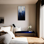 Load image into Gallery viewer, Abstract Blue Swirl Painting Wall Art|Decorative Art|Home Decor|Wall Decor| Abstract Art| Swirl painting