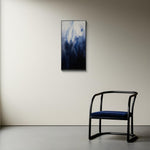 Load image into Gallery viewer, Abstract Blue Swirl Painting Wall Art|Decorative Art|Home Decor|Wall Decor| Abstract Art| Swirl painting