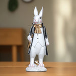 Load image into Gallery viewer, Mad Hatter's Pal Home Decor | Polyresin Decor | Rabbit Decor