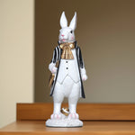 Load image into Gallery viewer, Mad Hatter's Pal Home Decor | Polyresin Decor | Rabbit Decor