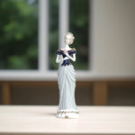 Load image into Gallery viewer, Elegant Lady Figurine Home Decor | Porcelain Decor | Ceramic Lady Decor