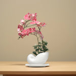 Load image into Gallery viewer, Seashell Orchids(Peach) - Flowers For Decor | Peach Flowers Decor | Shelves Decor