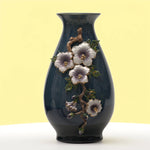 Load image into Gallery viewer, Blue Bloom Vase Flower Vase | Ceramic Vase | Home Decor | Blue Vase