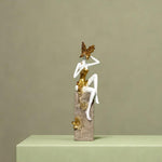 Load image into Gallery viewer, Golden Fairy Console - Table Decor | Home Decor | Luxury Statue