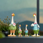 Load image into Gallery viewer, Goose Gang(Green) Decorative Set |Home Decor | Animal Home Decor
