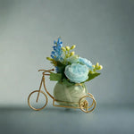 Load image into Gallery viewer, Bike Basket - Ceramic Planter| Home Decor | Table Top Plants