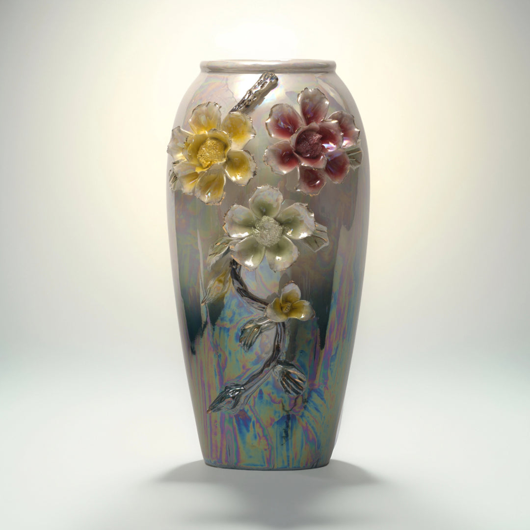 Intricated Vase - Flower Vase | Ceramic Vase | Home Decor | Pearl Vase